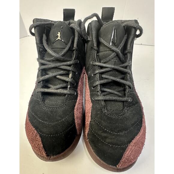 Nike A Ma Maniére x Air Jordan 12 Retro SP PS 'Black' FB2686-001 Size 1Y 2023 - Picture 3 of 8